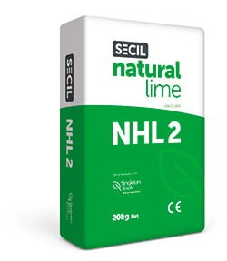Secil NHL 2 - Natural Hydraulic Lime (20kg)